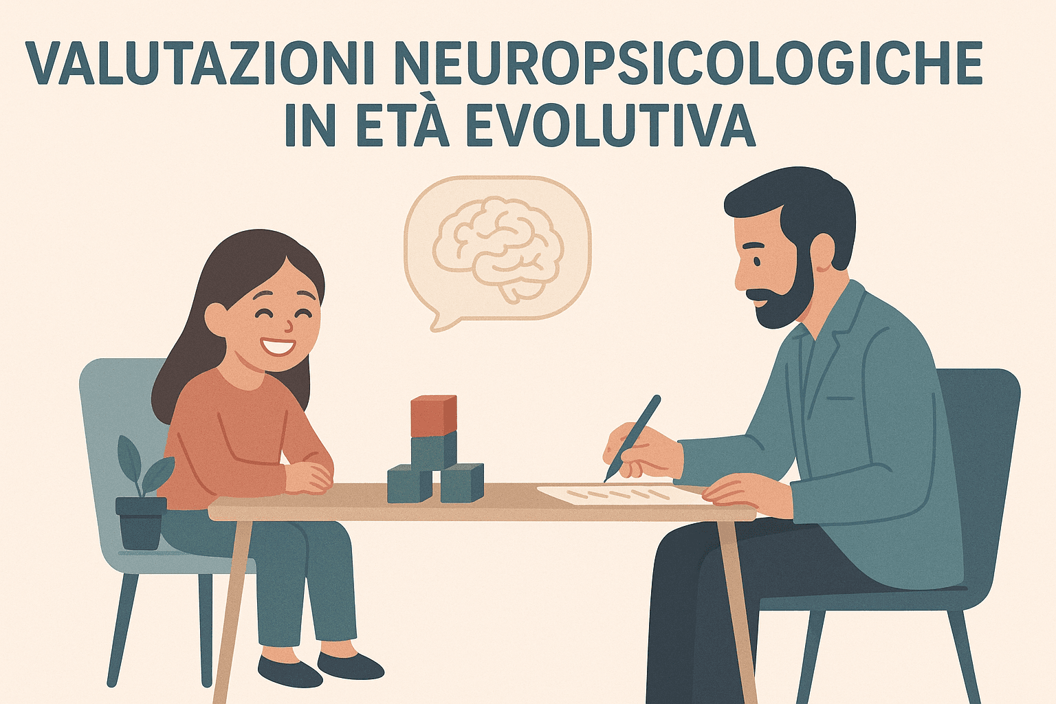 Illustrazione valutazioni neuropsicologiche